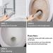 Pumice Stone Toilet Bowl Cleaning Stick - Removes Hard Water Stains on Toilets, Bathtubs, Showers - 2 Count - Buy Online on GoSupps.com