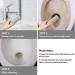 Notchis Toilet Bowl Pumice Stone Stick - 6 Count Pack | Easily Refresh Toilets in 1 Minute | Remove Water Ring Stains on Toilets, Bathtubs, and Pool Tiles - 6 New Ways to Use - Buy Online on GoSupps.com