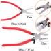 Qovydx 5Pcs Glass Grozer Running Pliers | Stained Glass Breaking Cutter Tools - Grozing Pliers with Rubber Tips - Buy Online on GoSupps.com