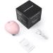 Ankilo Wireless Electric Head & Body Massager - Scalp & Cat Massager with 4 Interchangeable Kneading Heads - Pink Rose for Hair Growth & Full Body Relaxation - Buy Online on GoSupps.com
