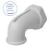 Ubbi Baby Bathtub Spout Guard Cover - Gray Faucet Safety Cover for Baby or Toddler - Buy Online on GoSupps.com