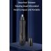 2024 Painless Ear and Nose Hair Trimmer - Battery Operated Double Edged Blade for Men & Women Easy Clean (Black - Buy Online on GoSupps.com