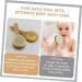 Organic Bamboo Baby Hairbrush Set for Natural Hair Care - Wooden Comb and Soft Wool Bristles for Infant Scalp and Toddler Bathing Essentials - Buy Online on GoSupps.com