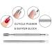 SIQUK Nail Polish Remover Kit - 700 Cotton Pads, 20 Nail Clips, Files, Cuticle Set, Brushes, Blocks & Tools - Buy Online on GoSupps.com