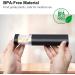Betife Daily Pill Organizer 7 Day Weekly Travel Case for Vitamins & Supplements (Black) - Buy Online on GoSupps.com