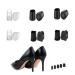 SUOAPAIQ Heel Caps  6 Pairs High Heel Grass Protector  Heel Protectors for High Heel Shoes Heel Covers Protectors High Heel for Wedding On Grass Grass  Gravel  Wetlands Outdoor Events XS