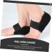 Beaupretty Heel Cover & Achilles Pad - Silicone Heel Guards for Ultimate Foot Protection | Breathable Gel Cushion | Black 12.8x8.2cm - Buy Online on GoSupps.com