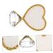 Healeved Nail Art Display Stand - Crystal & Peg Board Earring & Polish Holder - 8.7x6.5cm Assorted Colors - Perfect for Manicure & Nail Display - Buy Online on GoSupps.com
