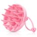 Alyvisun scalp massage brush integrated silicone shampoo brush for head massage and scalp peeling can be on wet and dry hair