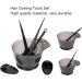 5 PCS Professional Hair Coloring Kit - Salon and Home Hair Dye Tools Set - Buy Online on GoSupps.com