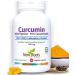 NEW ROOTS HERBAL Turmeric Curcumin Supplement 500mg with Black Pepper Extract - 20x Better Absorption | Coumarin Capsules with 95% Curcuminoids & 95% Piperine (90 Veg Capsules) Unflavored