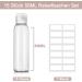 Rejoec 15-Piece Travel Bottle Set | 50ml Transparent Bottles for Air Travel - Perfect for Shampoo Conditioner & Lotion - Buy Online on GoSupps.com