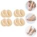 DOITOOL Womens 20 Pairs Cushion Honeycomb Metatarsalgia Socks - Invisible Half Toe Separator Non-Slip Sandals - Buy Online on GoSupps.com