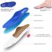 Walkomfy Full Length Orthotic Inserts Arch Support Insole for Flat Feet Plantar Fasciitis Pain | Men & Women (Mens 8-8 1/2 | Womens 10-10 1/2, Blue 107F - Buy Online on GoSupps.com