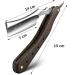 Classic Wooden Handle Razor - Sustainable Men's Shaving Set | Beard Shave for Beginners & Barbers | Suit 01 - Buy Online on GoSupps.com