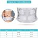 Buy Adjustable Lumbar Waist Support - Pain Relief Back Brace for Herniated Disc Sciatica & Scoliosis | Breathable Mesh Curved Aluminum Strips Size M (31-39 - Buy Online on GoSupps.com