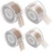 FOMIYES 4 Rolls Strips Widen Stickers Sticker Anti Adhesive Droopy Reel Sweat Eye Tapes Lace Tape Sided