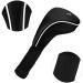 Black Golf Club Head Cover Set | Fits Driver, Fairway Woods, Hybrid | Interchangeable Tags | Golf Accessories - Buy Online on GoSupps.com