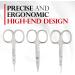 Titania Cuticle Scissor Fine Stainless Steel Cushions - Buy Online on GoSupps.com