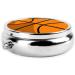 Basketball Printed Mini Round Pill Box - 3 Compartment Portable Organizer for Travel Home & Office - Buy Online on GoSupps.com