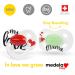 Medela Baby Pacifier 0-6 Months - My Love (Day & Night) - Pack of 2 - Buy Online on GoSupps.com