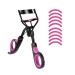 Eyelash Curler with 10pcs Replacement Pads Women Professional Eyelashes Curling Tweezers Clips Lasting Eyes Makeup Beauty Tools X7162-1c