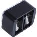 Jevina Precision Cosmetic Pencil Sharpener for Eyebrow & Eyeliner - 2 Holes - Black - Buy Online on GoSupps.com