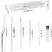 8 Pcs Ear Wax Removal Kit with Storage Box - Curved Tip Tweezer, Ear Pick, Earwax Removal Tool - Reusable Ear Curette Set for Children & Adults - Buy Online on GoSupps.com