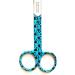 Stainless Steel Bandage Scissors 14 cm - Multi-Coloured Footprint Pattern for First Aid - Durable & Stylish - Buy Online on GoSupps.com