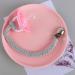 Personalized Handmade Pacifier Chain | Eitz Ngxq Baby Nipple Clip | Rose Color Pacifier Rope - Perfect for International Shipping - Buy Online on GoSupps.com