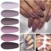 Vishine Gel Nail Polish Set- Nude Gray Series 6 Colors Nail Art Gift Box Soak Off UV LED Gel Polish Starter Kit 8ml - Buy Online on GoSupps.com