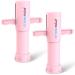Memine EZ Bites Relief Suction Tool - 2 Pack Bee Sting and Bite Itch Relief Sucker Venom Extractor for Saliva/Venom Removal Temporary Relief from Itch and Swelling Kid-Friendly White 2 Count-b Pink