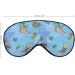 Under Sea World Sleep Mask - Adjustable Strap Eye Cover for Sleeping, Blocking Light - Ideal for Travel, Nap - Men and Women - Buy Online on GoSupps.com