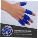 FRCOLOR 60 Pcs Volleyball Finger Protector Sleeve Set - Joint Finger Guard & Thumb Sleeve - Sports Gear for Enhanced Performance - Blue - Buy Online on GoSupps.com