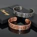 Vicmag Men's Ultra Strength Magnetic Copper Bracelet | 99.99% Pure Copper Cuff Bangle | Adjustable Size | Gift Box Included | Tree Raven Copper - Buy Online on GoSupps.com