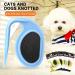 Pet Dematting Combs Knotting Comb Knotting Comb for Cats De Knotting Comb for Dog Pet Dematting Comb Knotting Combs Hair Removal Removal Massaging Brush Safety Deshedding Blades (Blue) - Buy Online on GoSupps.com