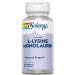 Solaray L-Lysine Monolaurin 1:1 Ratio 60 Vegetarian Capsules