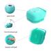 ELEGX Pet Grooming Bath Massage Brush with Soap Dispenser - Yellow - Buy Online on GoSupps.com