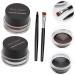 FOMIYES 6 Pcs Eyeliner Pencil Black Eyebrow Eyeshadow Cream Liquid Eyeliner Glitter Powder Pearlescent - Buy Online on GoSupps.com