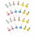 Princess Birthday Cupcake Topper Cake Decoration 24 pieces Double Sided