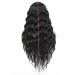 Sylhair Long Black Curly Lace Front Wig for Women - 75 cm Natural Black Curls (1B) - Perfect for Elegant Styles - Buy Online on GoSupps.com