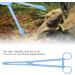 Reptile Feeding Clip 7.48in Pet Raising Feeding Tool Reptile Terrarium Plastic Tongs Tweezers for Tortoise Lizard Frog Spider Tarantulas - Buy Online on GoSupps.com