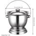 Chamber Pot with Lid 3.3L Stainless Steel Bedside Commode Bucket Potable Spittoon Metal Bedpan Urine Pots for Kids Adults Elder Patient Home Camping Car Travel - Buy Online on GoSupps.com