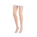 Compressana Calypso 140Den Feinrick Supporting Stock stockings with lace ligament - Effective support effect with approx. 15-18mmhg compression - size 2 - color sandel - 1 pair II - S - 36-38 sandel