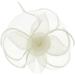 Elegant Tulle Fascinator Hats with Feathers & Flowers - Perfect Hair Accessories for Tea Parties Weddings & Church - Buy Online on GoSupps.com