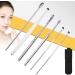 RONHIAS Spring Ear Wax Cleaner Tool Set - Stainless Steel Ear Curette Kit for Ear Pick Removal - Black+Yellow - Buy Online on GoSupps.com