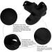 LEEWEE Men's Diabetic Shoes for Swollen Feet - Adjustable Closure, Lightweight & Non-Slip - Black, Size 34 - Buy Online on GoSupps.com