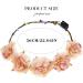 Zoestar LED Flower Crown Headbands Light Up Hair Wreath Headband Bridal Garland Headpiece Floral Festival Headdress Hair Accessories for Women and Girls - Buy Online on GoSupps.com