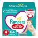 Pampers Cruisers 360 Diapers Size 4 64 Count Size 4 (64 Count)