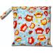 Egurs Wetbag Waterproof Reusable Diaper Bag - Owl Design (30x28cm) | Eco-Friendly Nappy Bag for Travel & Storage - Buy Online on GoSupps.com